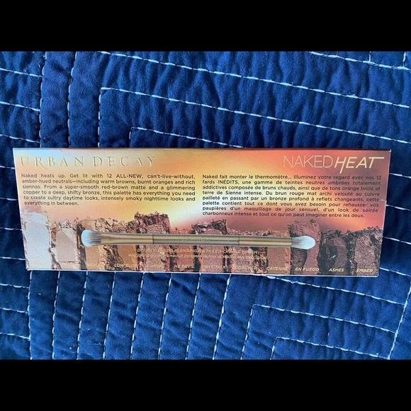 Urban Decay Naked Heat Eyeshadow Pallete NIB - Picture 3 of 10